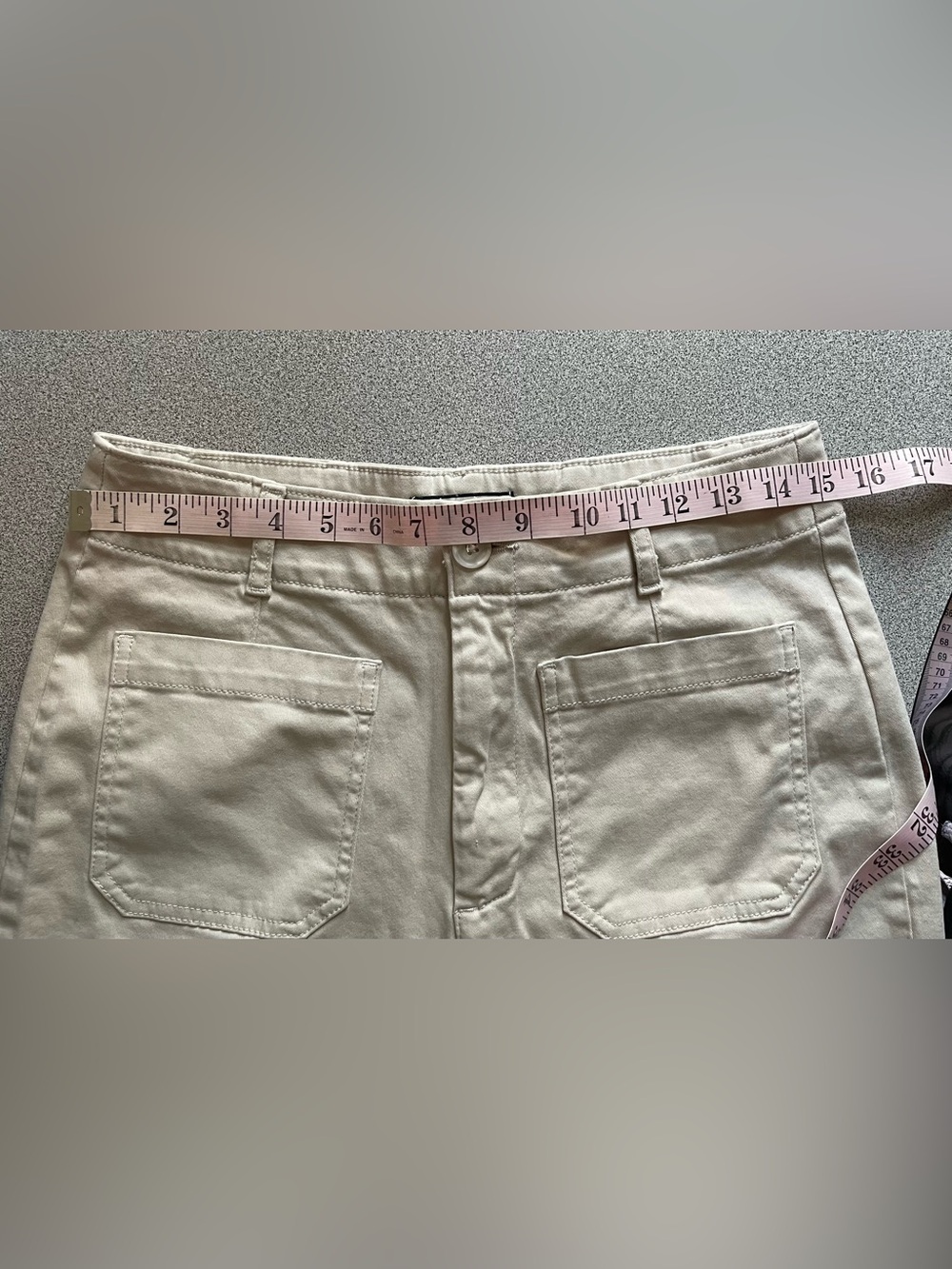 Bagatelle Light Beige High Waisted Pants Size 10 - Picture 7 of 14